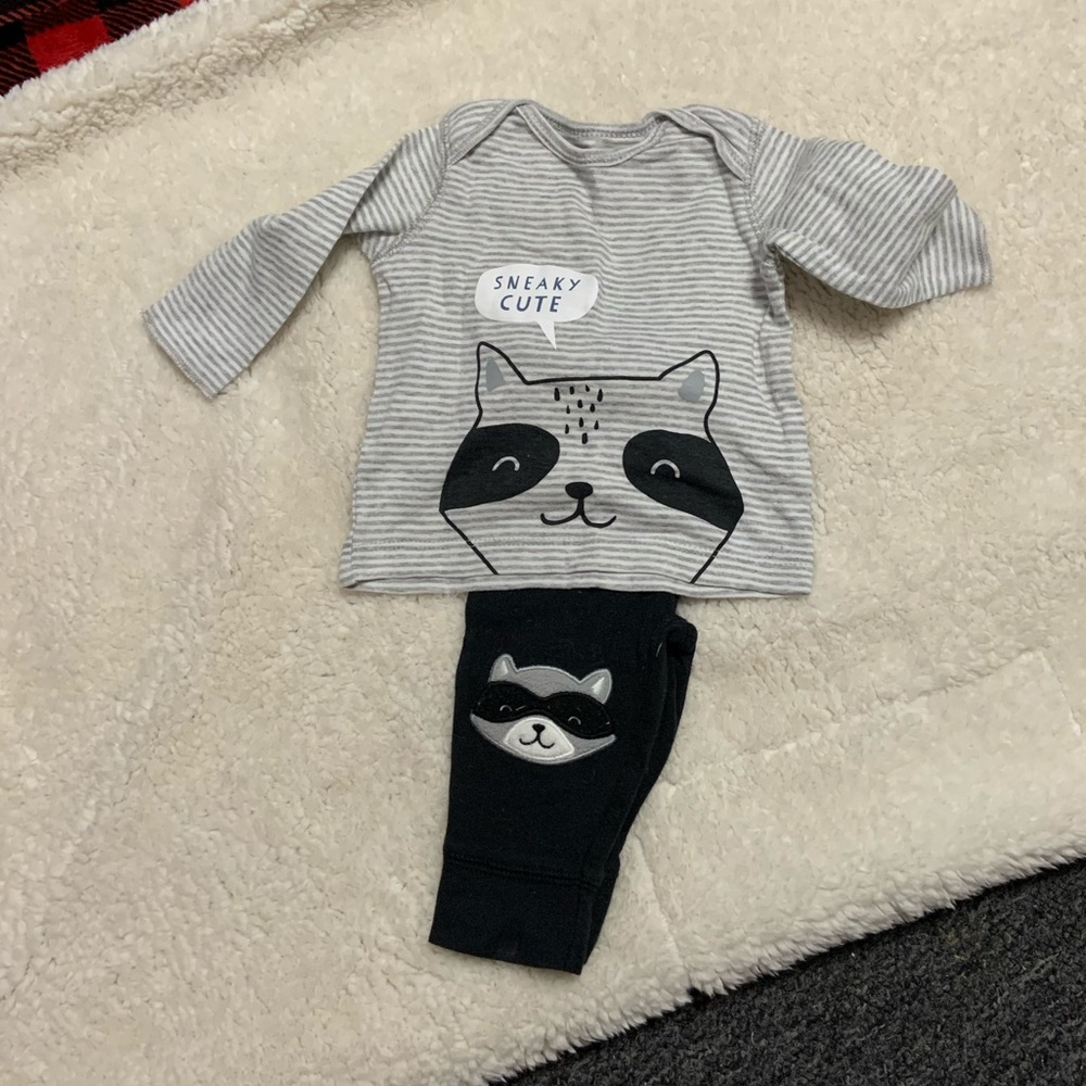 “Sneaky Cute” Raccoon Outfit